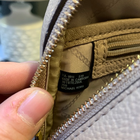 Michael Kors Rhea Zip Small Leather Backpack - Picture 6 of 6